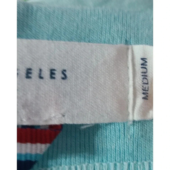 Sol Angeles Anthropologie Ombre Joggers Women's Medium Blue White Pockets - Picture 5 of 6